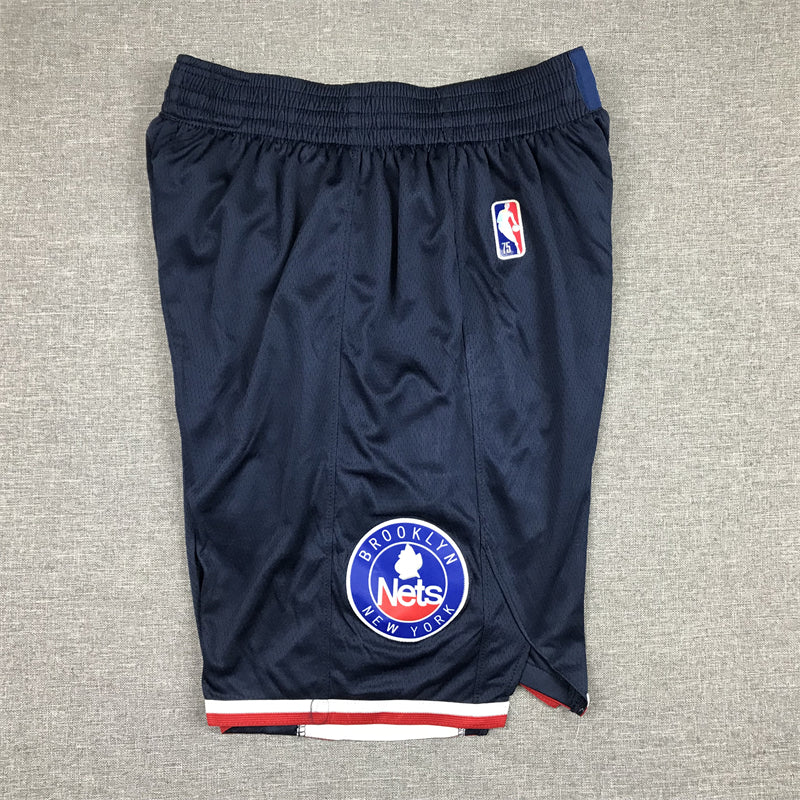 Men's Brooklyn Nets Navy Basketball Shorts1 City Edition