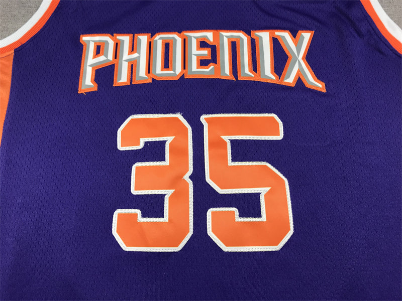 Men's Phoenix Suns Kevin Durant #35 Purple 2022/23 Swingman Jersey1 - Classic Edition