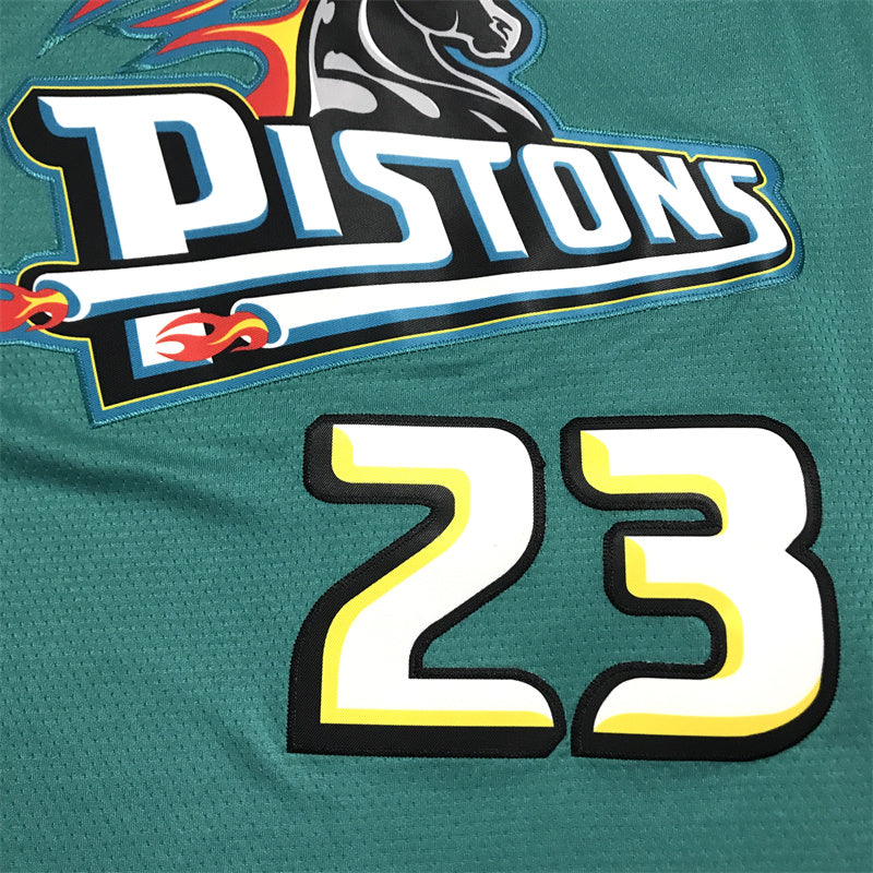 Men's Detroit Pistons Jaden Ivey #23 Green Swingman Jersey1
