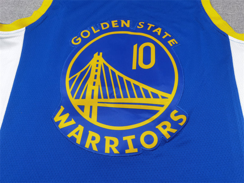 Men's Golden State Warriors Jimmy Butler #10 Royal Game Jersey - Icon Edition
