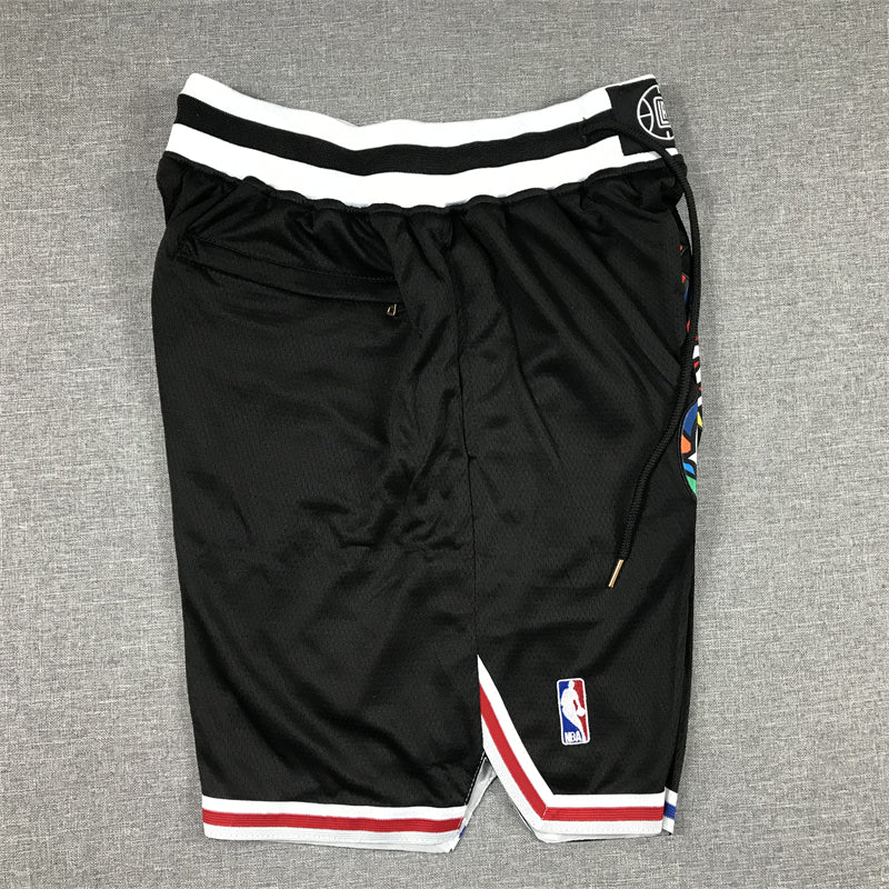 Men's LA Clippers Black 2022/23 City Edition Basketball Shorts1