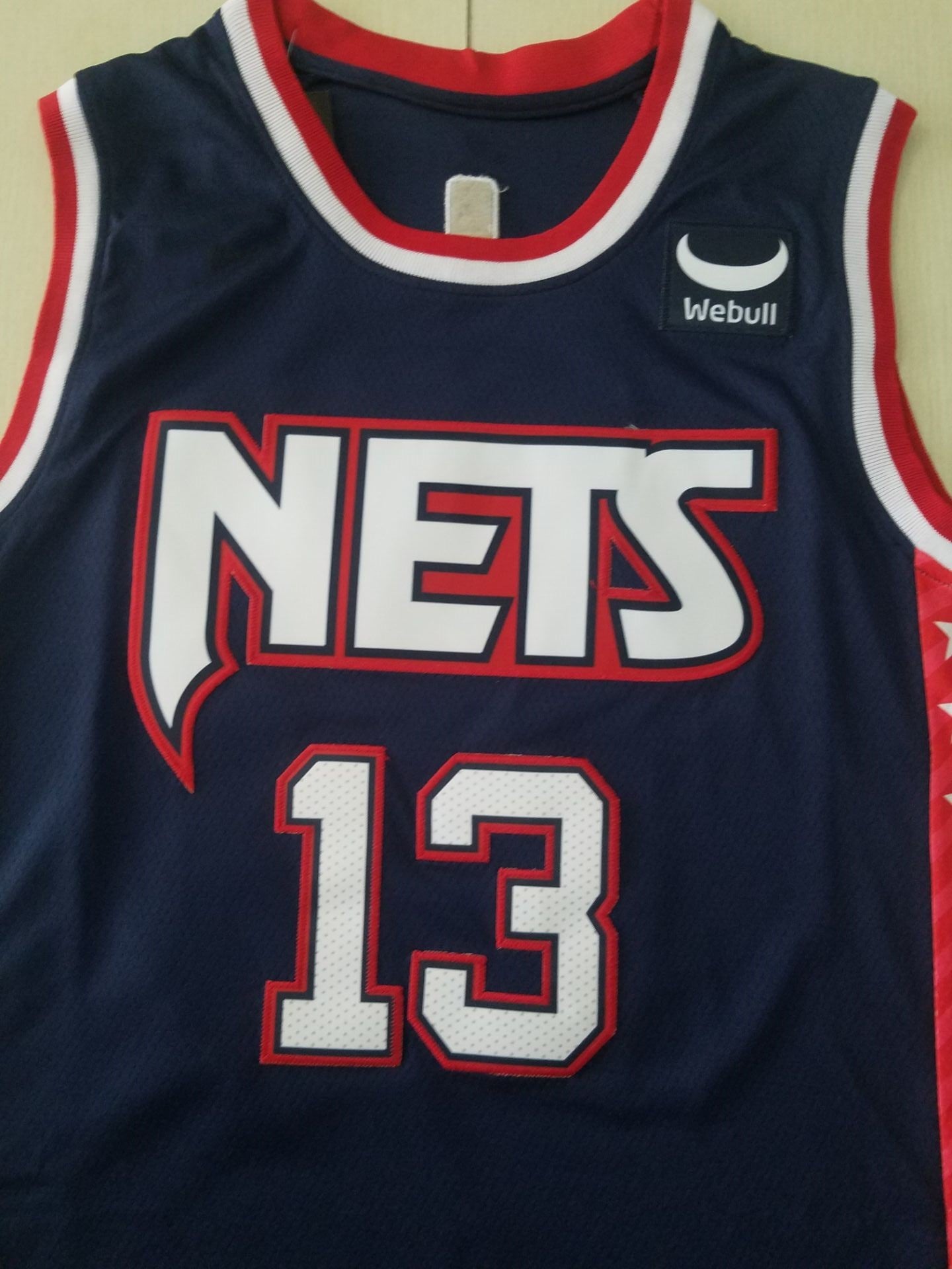 Men's Brooklyn Nets James Harden Navy 2021/22 Swingman Jersey1 - City Edition
