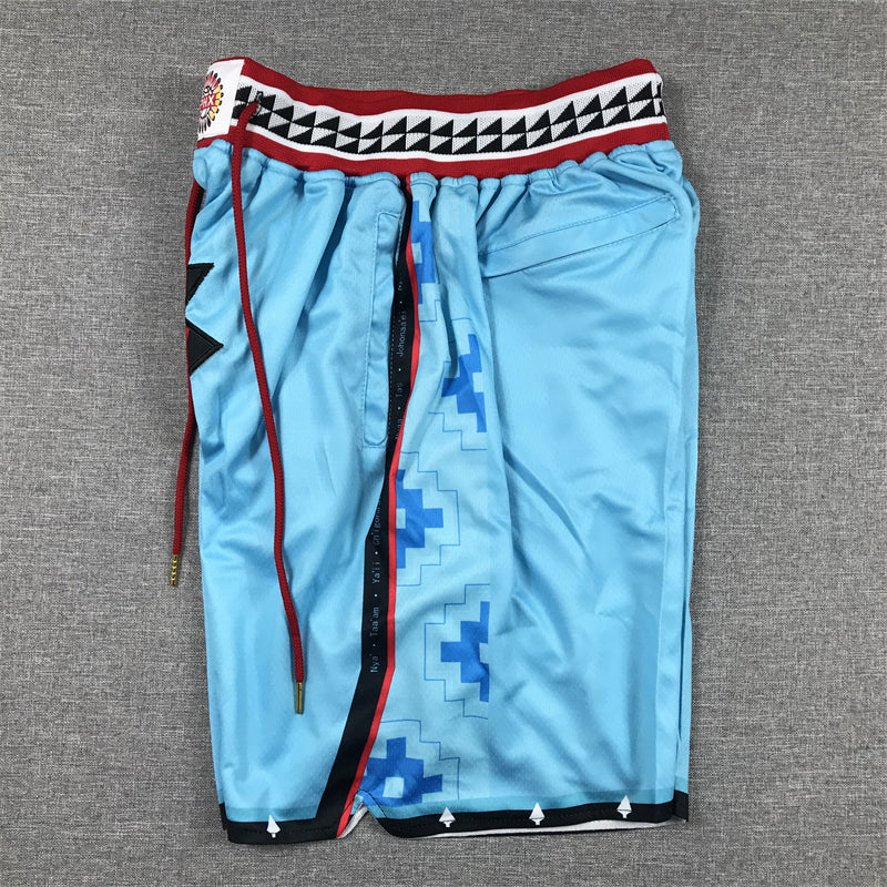 Men's Phoenix Suns Blue 2022/23 City Edition Basketball Shorts1
