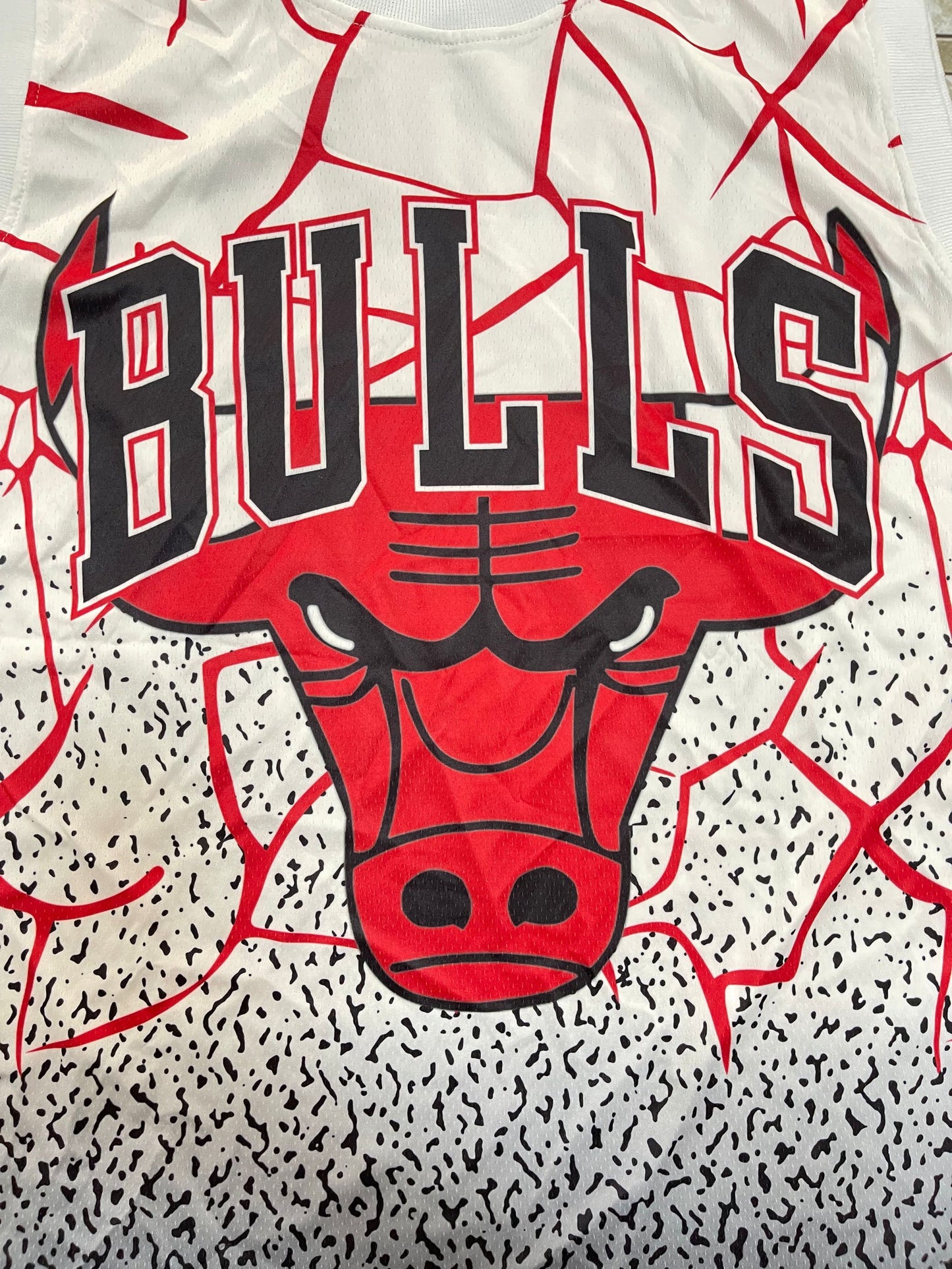 Men's Chicago Bulls Michael Jordan White/Black Classics Swingman Player Jersey1