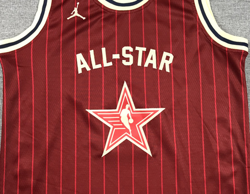 Men's Golden State Warriors Stephen Curry #30 Red 2024 NBA All-Star Game Swingman Jersey1