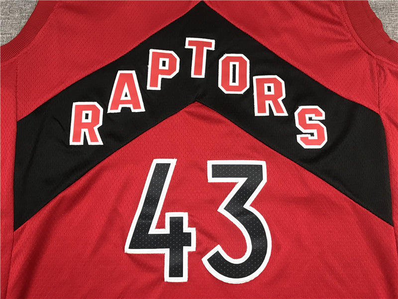 Men's Toronto Raptors Pascal Siakam Red 2021/22 Diamond Swingman Jersey1