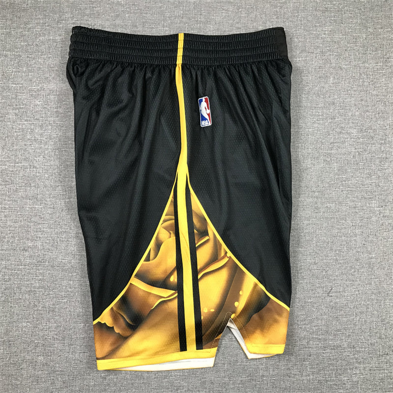 Men's Golden State Warriors Black 2022/23 Basketball Shorts1 City Edition