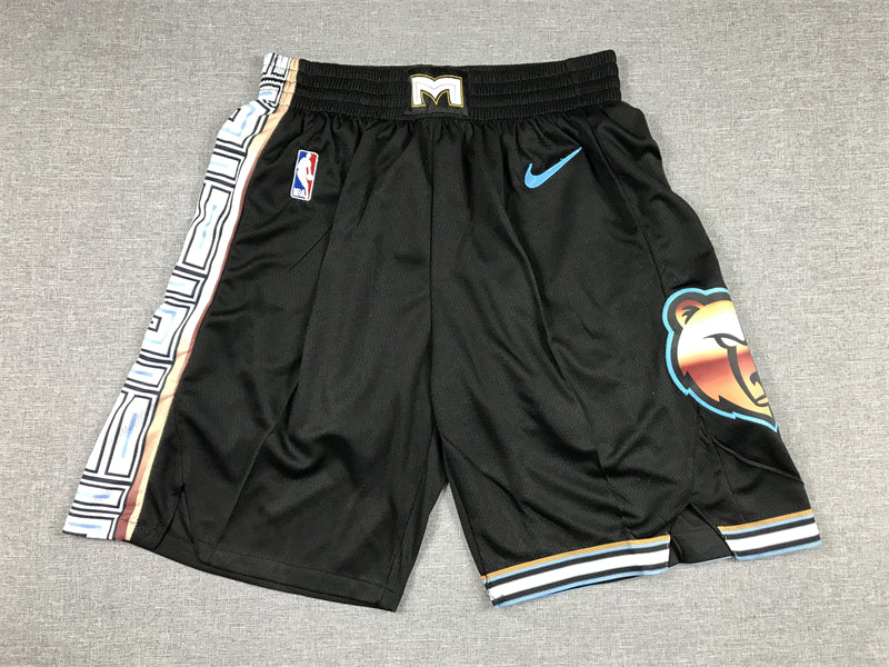 Men's Memphis Grizzlies Black 2022/23 Basketball Shorts1 City Edition