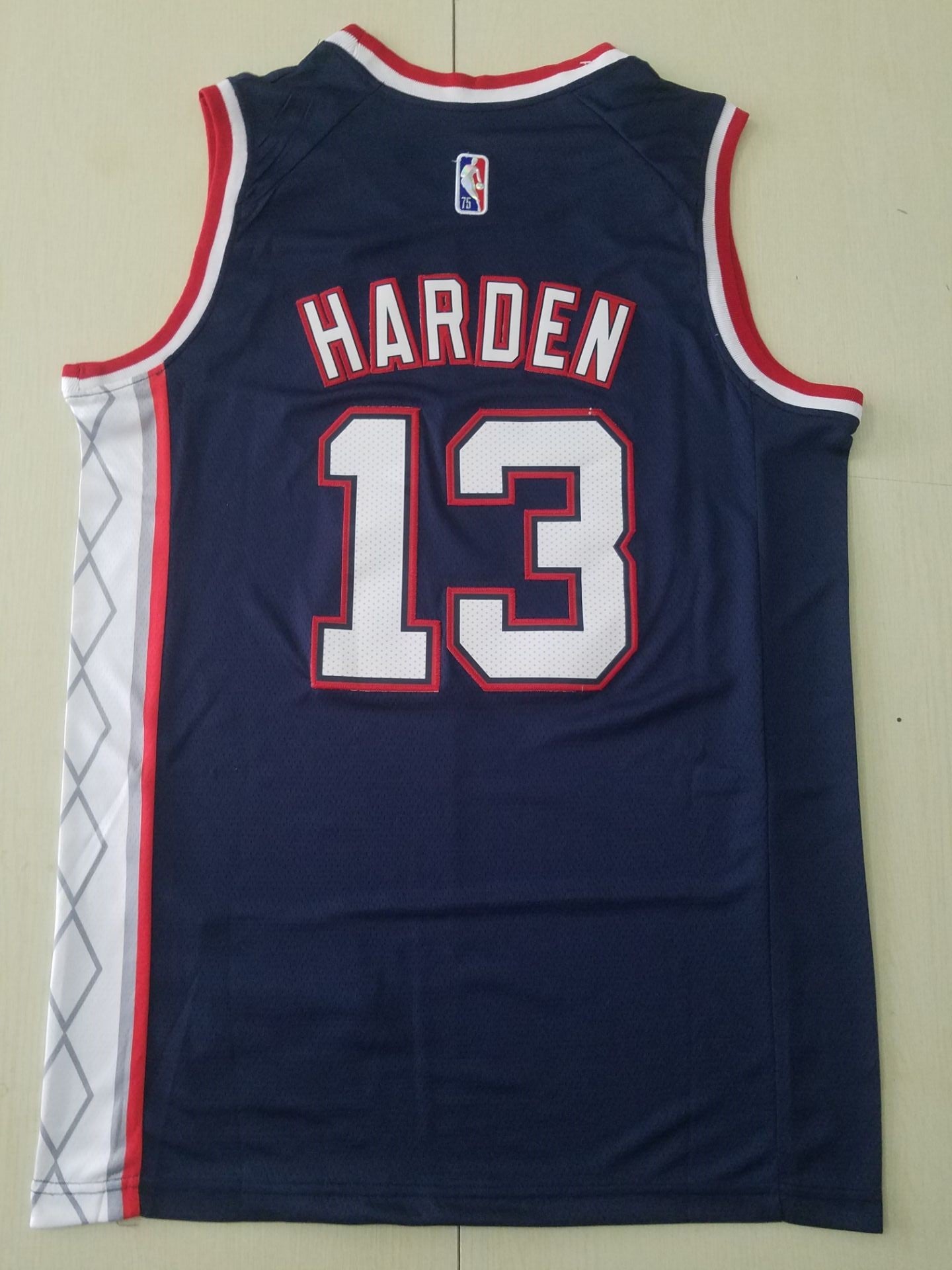 Men's Brooklyn Nets James Harden Navy 2021/22 Swingman Jersey1 - City Edition