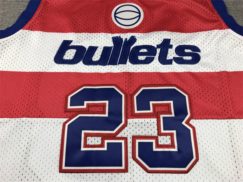 Men's Washington Wizards Michael Jordan #23 White Swingman Jersey1