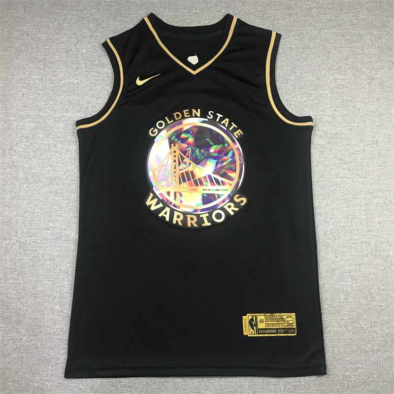 Men's Golden State Warriors Stephen Curry #30 NBA Black Swingman Jersey1