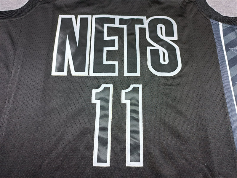 Men's Brooklyn Nets Kyrie Irving #11 Black 2022/23 Statement Edition Swingman Jersey1