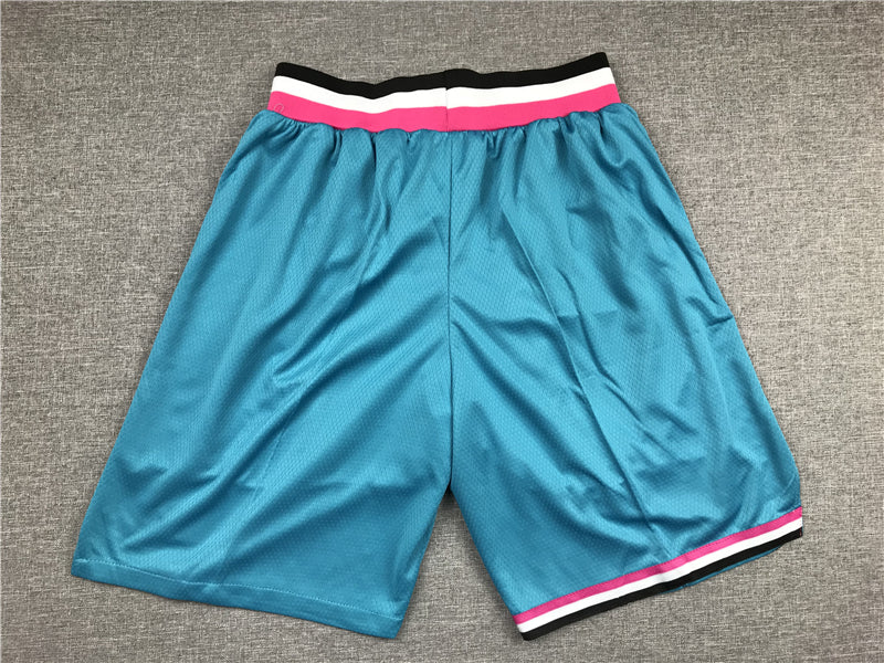 Men's Miami Heat Blue City Edition Basketball Shorts1