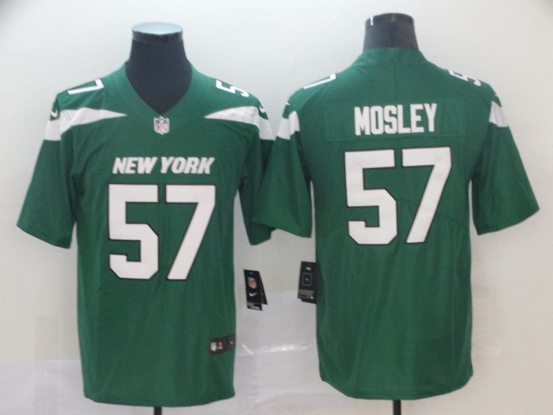 Men's New York Jets C. J. Mosley #57 Green Game Jersey1
