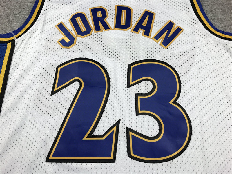 Men's Washington Wizards Michael Jordan White Swingman Player Jersey1
