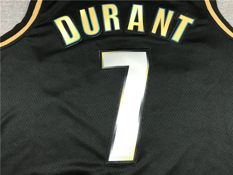 Men's Brooklyn Nets Kevin Durant Black 2020/21 Swingman Player Jersey1
