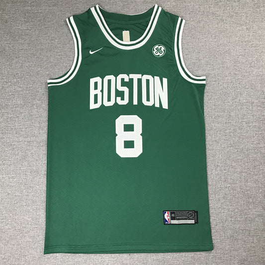 Men's Boston Celtics Kemba Walker #8 NBA Green 2020/21 Swingman Jersey1
