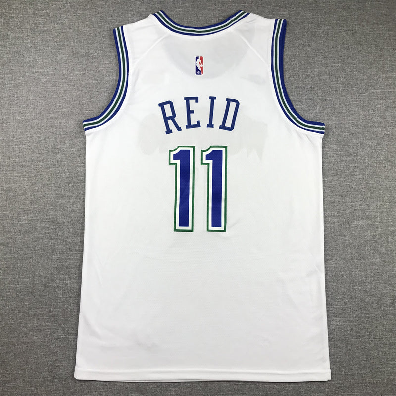 Men's Minnesota Timberwolves Naz Reid #11 White Swingman Player Jersey1