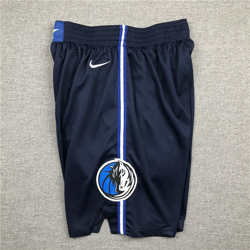 Men's Dallas Mavericks Navy Basketball Shorts1