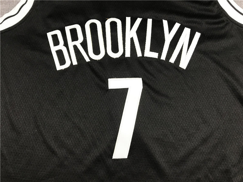 Men's Brooklyn Nets Kevin Durant #7 Black 2022/23 Swingman Jersey1 - Icon Edition