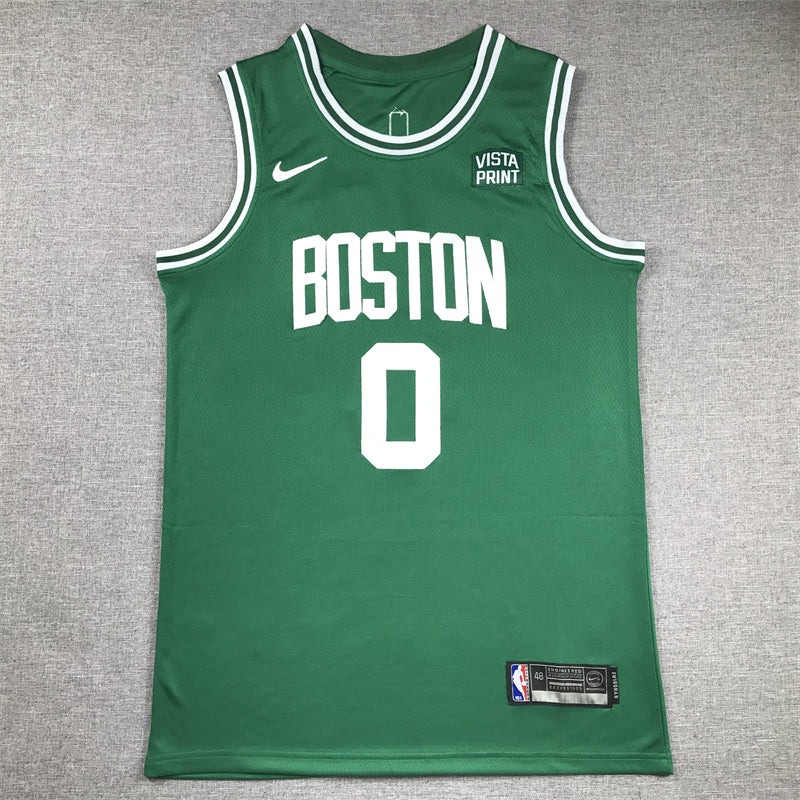 Men's Boston Celtics Jayson Tatum #0 Kelly Green 2022/23 Swingman Jersey1 - Icon Edition