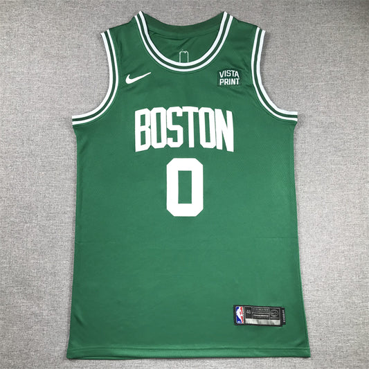 Men's Boston Celtics Jayson Tatum #0 Kelly Green 2022/23 Swingman Jersey1 - Icon Edition