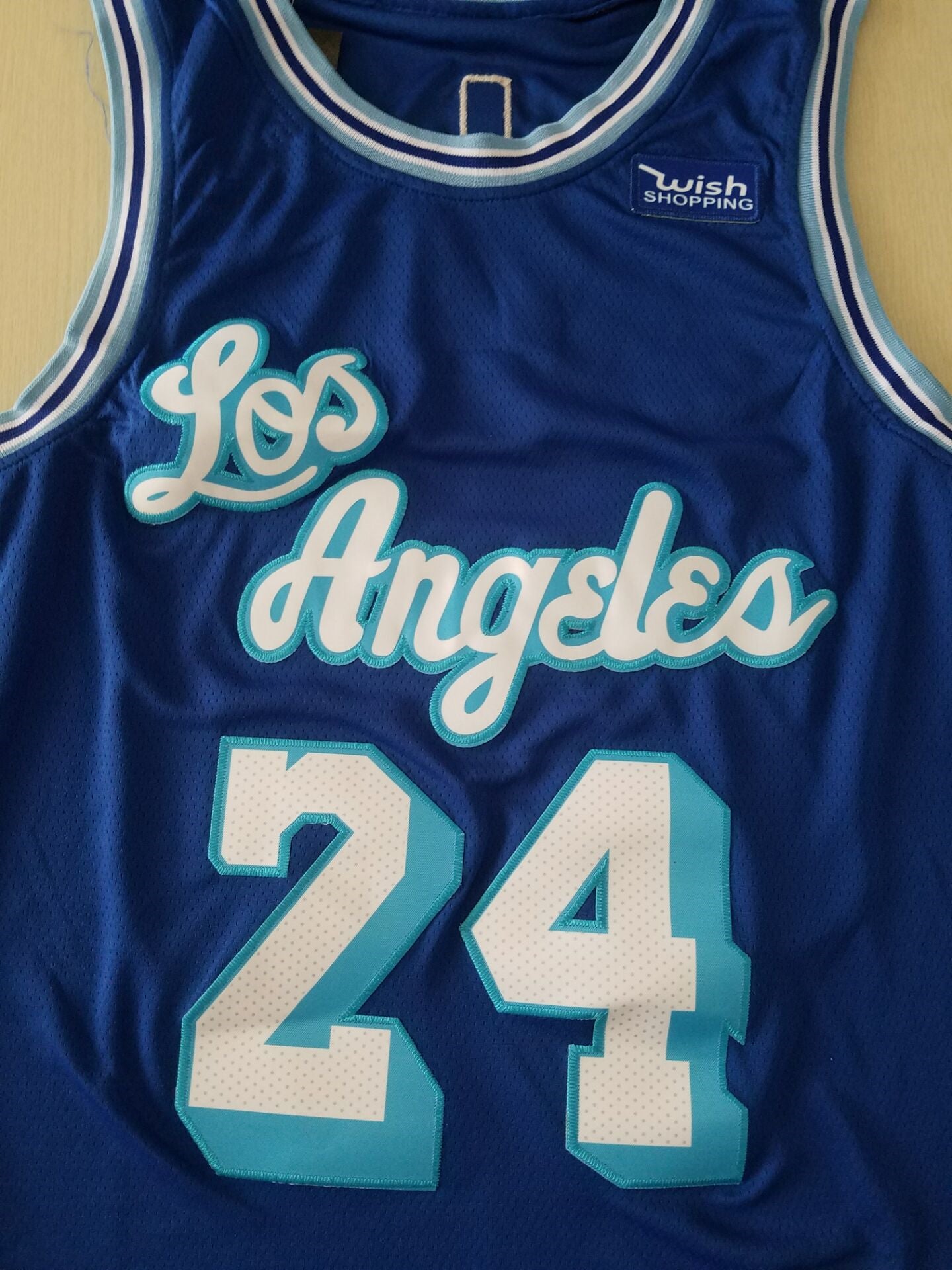 Men's Los Angeles Lakers Kobe Bryant #24 Royal Swingman Jersey1