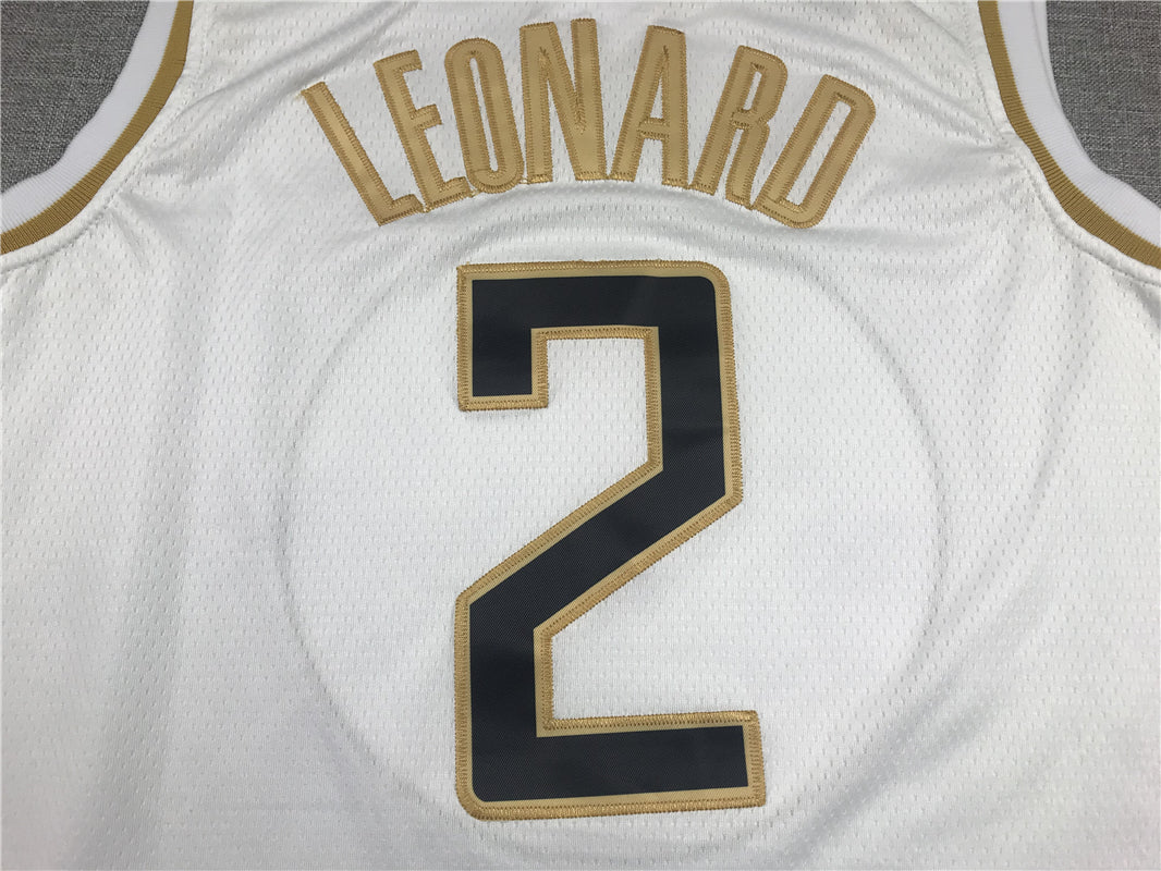 Men's LA Clippers Kawhi Leonard #2 White Swingman Player Jersey1