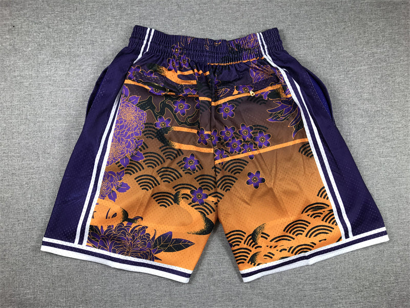 Men's Los Angeles Lakers Year of Rabbit Edition Pocket Shorts1