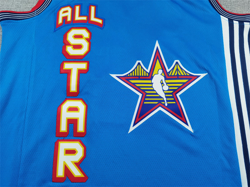 Men's Los Angeles Lakers LeBron James #23 Light Blue 2025 NBA All-Star Game Swingman Player Jersey1
