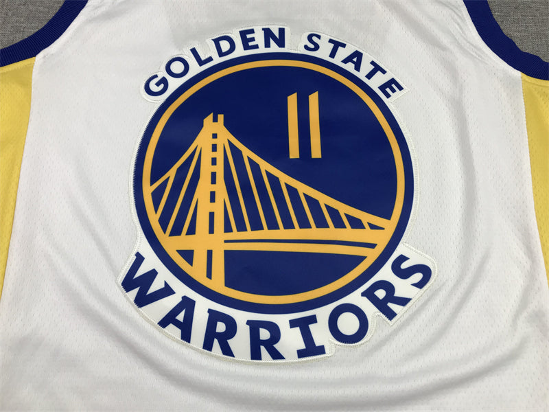 Men's Golden State Warriors Klay Thompson #11 White Player Jersey1