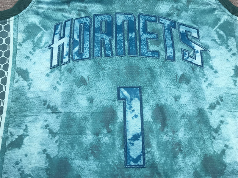 Men's Charlotte Hornets LaMelo Ball #1 Teal Select Series Swingman jersey1