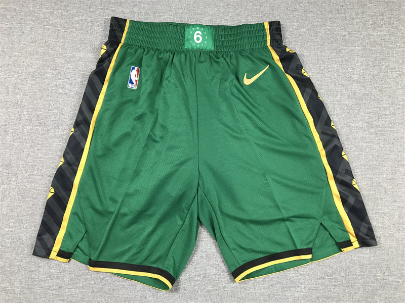 Men's Boston Celtics Green 2022/23 City Edition Basketball Shorts1