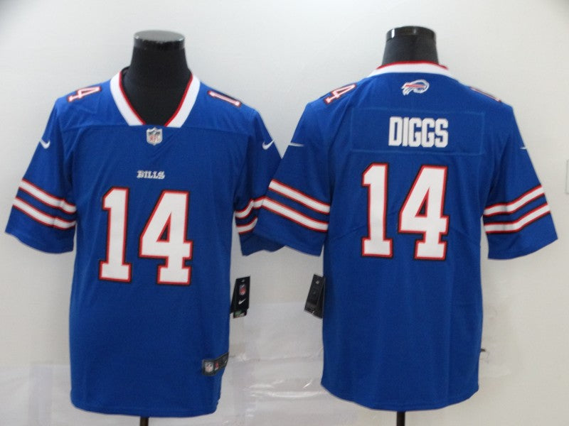 Men's Buffalo Bills Stefon Diggs #14 Blue Game Player Jersey1