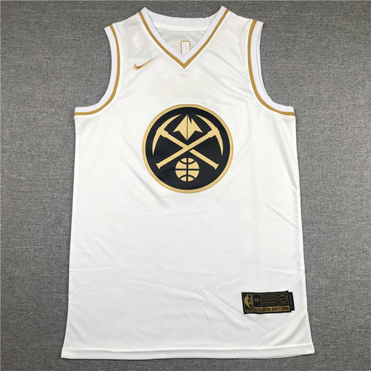 Men's Denver Nuggets Nikola Jokic #15 White Swingman Player Jersey1