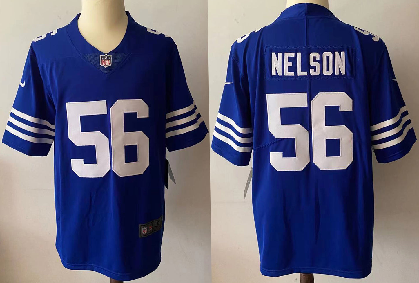 Men's Indianapolis Colts Quenton Nelson #56 Blue Game Player Jersey1