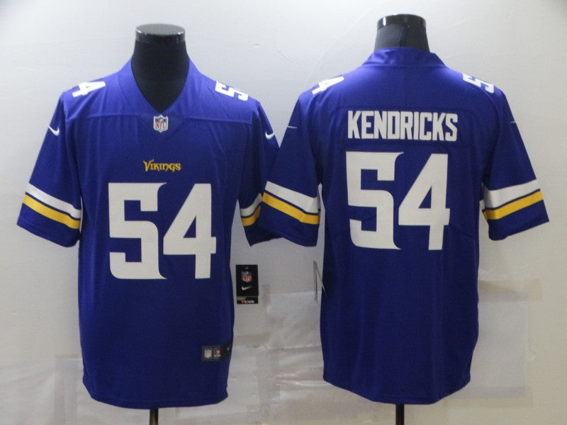 Men's Minnesota Vikings Eric Kendricks #54 Purple Game Jersey1