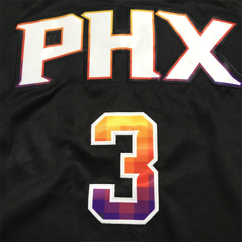 Men's Phoenix Suns Chris Paul #3 Black Swingman Jersey1 - Statement Edition
