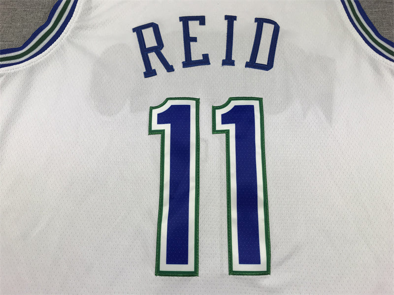 Men's Minnesota Timberwolves Naz Reid #11 White Swingman Player Jersey1