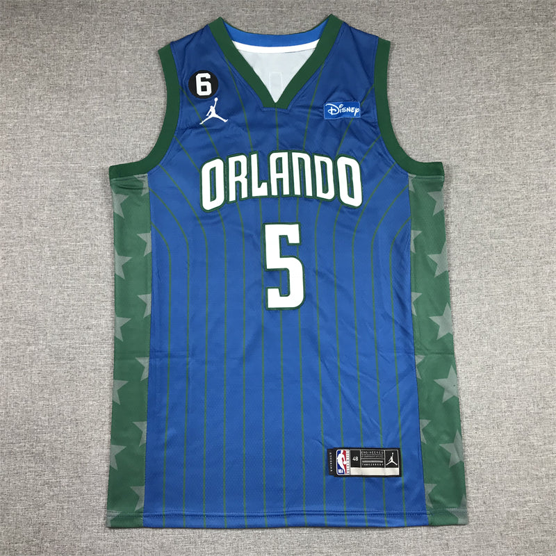 Men's Orlando Magic Paolo Banchero #5 Royal 2022/23 Swingman Jersey1 - Statement Edition
