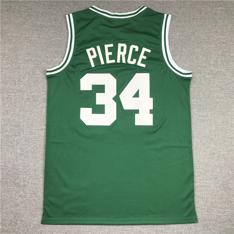 Men's Boston Celtics Paul Pierce Green 2007-08 Hardwood Classics Swingman Jersey1