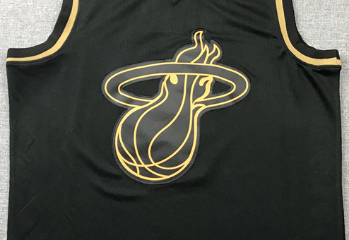 Men's Miami Heat Dwyane Wade #3 NBA Black Swingman Player Jersey1