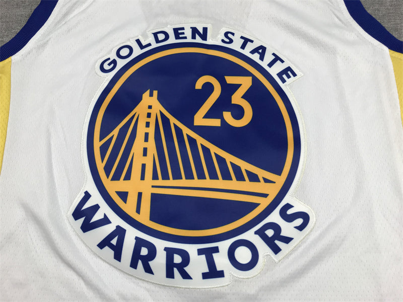 Men's Golden State Warriors Draymond Green #23 White Classic Player Jersey1
