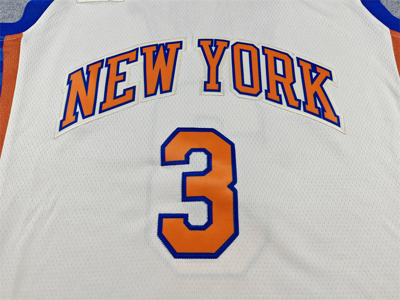 Men's New York Knicks Josh Hart #3 Cream 2025/26 Game Jersey - City Edition