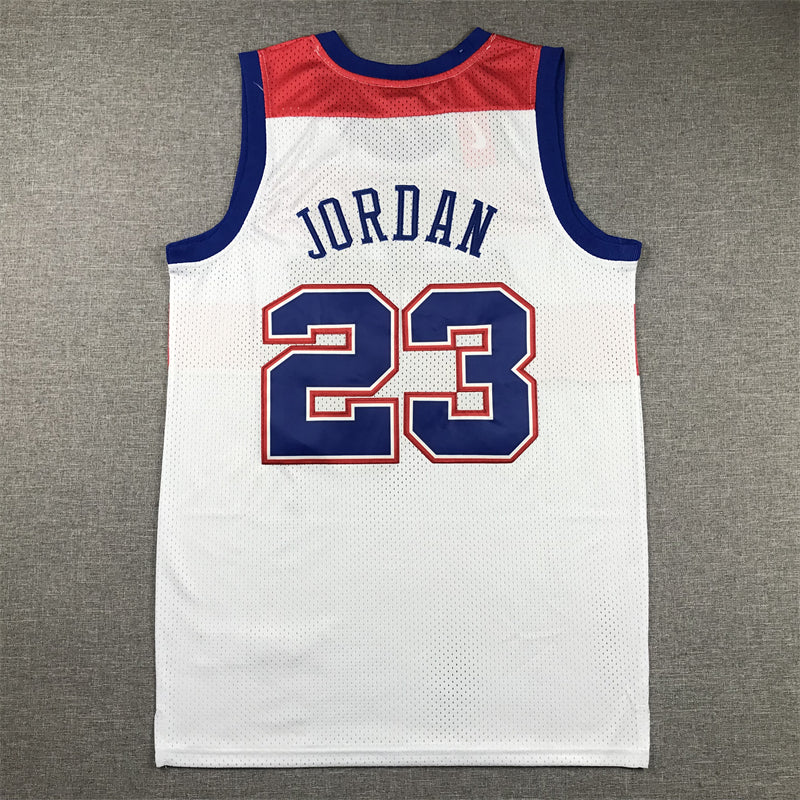 Men's Washington Wizards Michael Jordan #23 White Swingman Jersey1