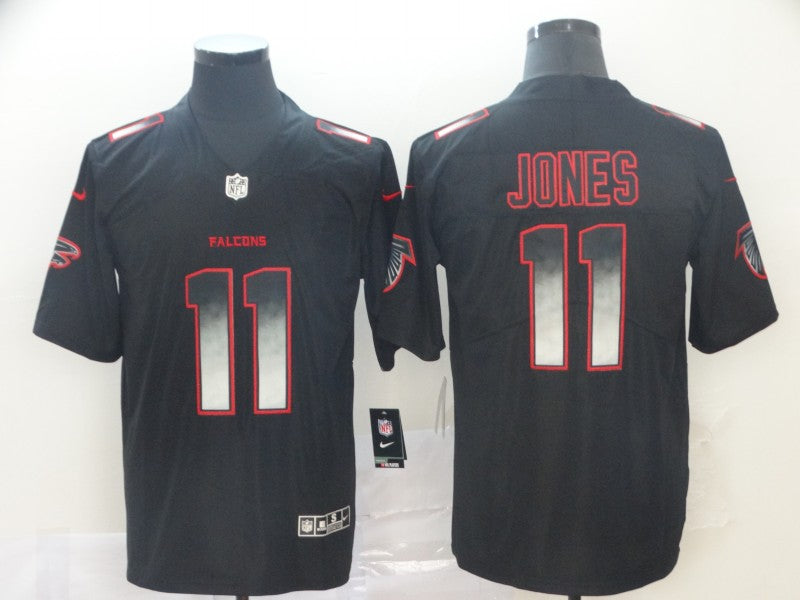 Men's Atlanta Falcons Julio Jones #11 Black Authentic Game Jersey1