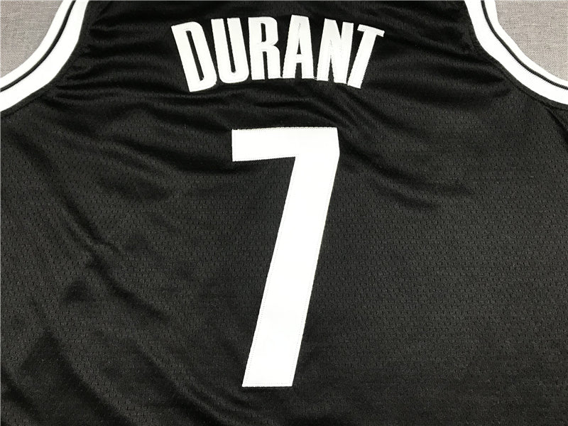 Men's Brooklyn Nets Kevin Durant #7 Black 2022/23 Swingman Jersey1 - Icon Edition
