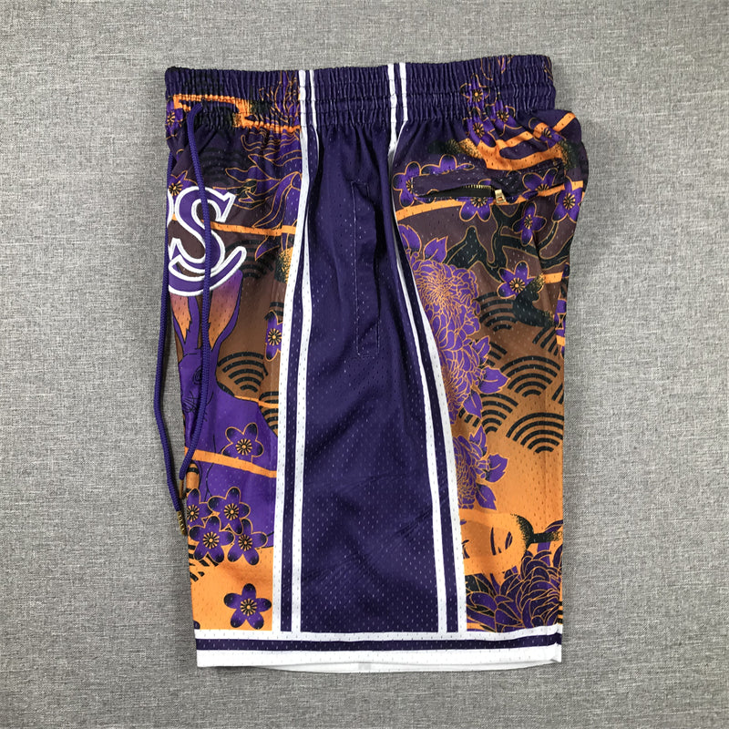 Men's Los Angeles Lakers Year of Rabbit Edition Pocket Shorts1