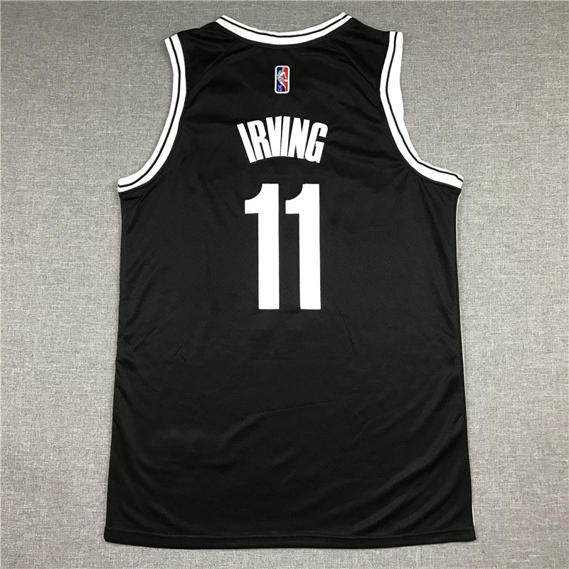 Men's Brooklyn Nets Kyrie Irving #11 Black 2022/23 Swingman Jersey1 - Icon Edition