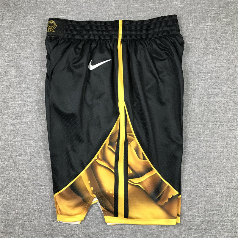 Men's Golden State Warriors Black 2022/23 Basketball Shorts1 City Edition